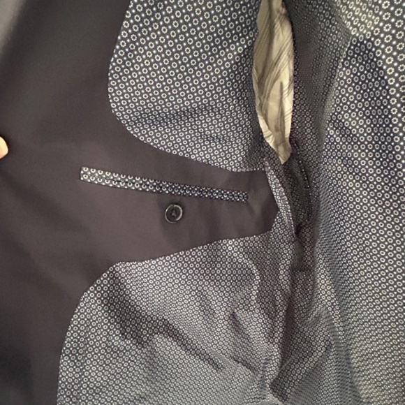 Horst Men's Blue Italian Blazer 98% Wool & 2% Elastaine Size CAD 44R - Picture 8 of 12